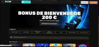 Betzino casino bonus jusqu'à 600 € et 100 tours gratuits